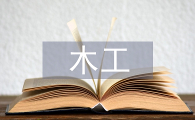 木工實訓總結
